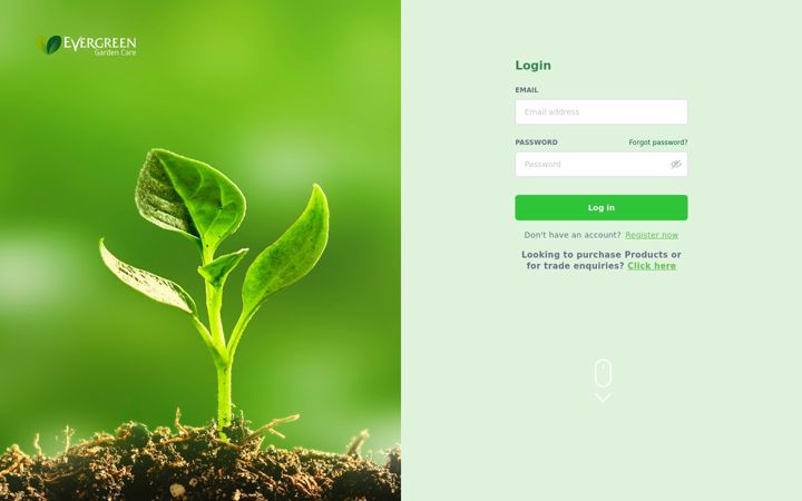 Screenshot of evergreentrade.co.uk