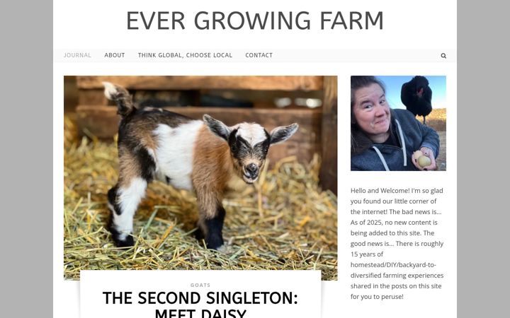 Screenshot of evergrowingfarm.com