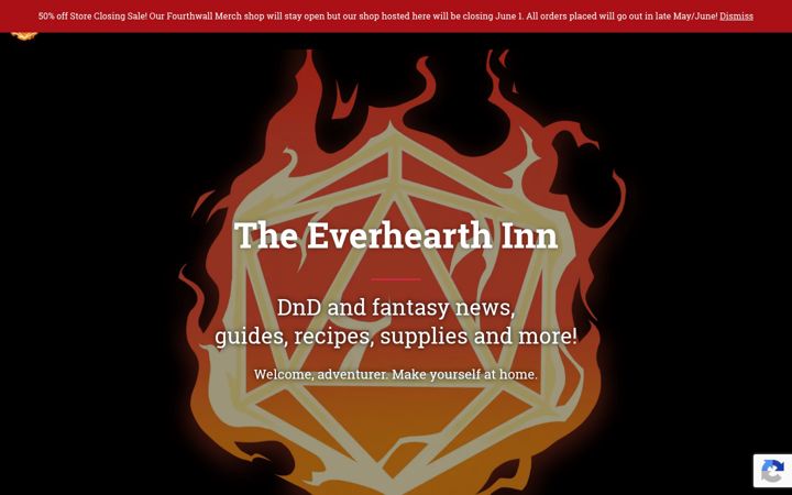 Screenshot of everhearthinn.com