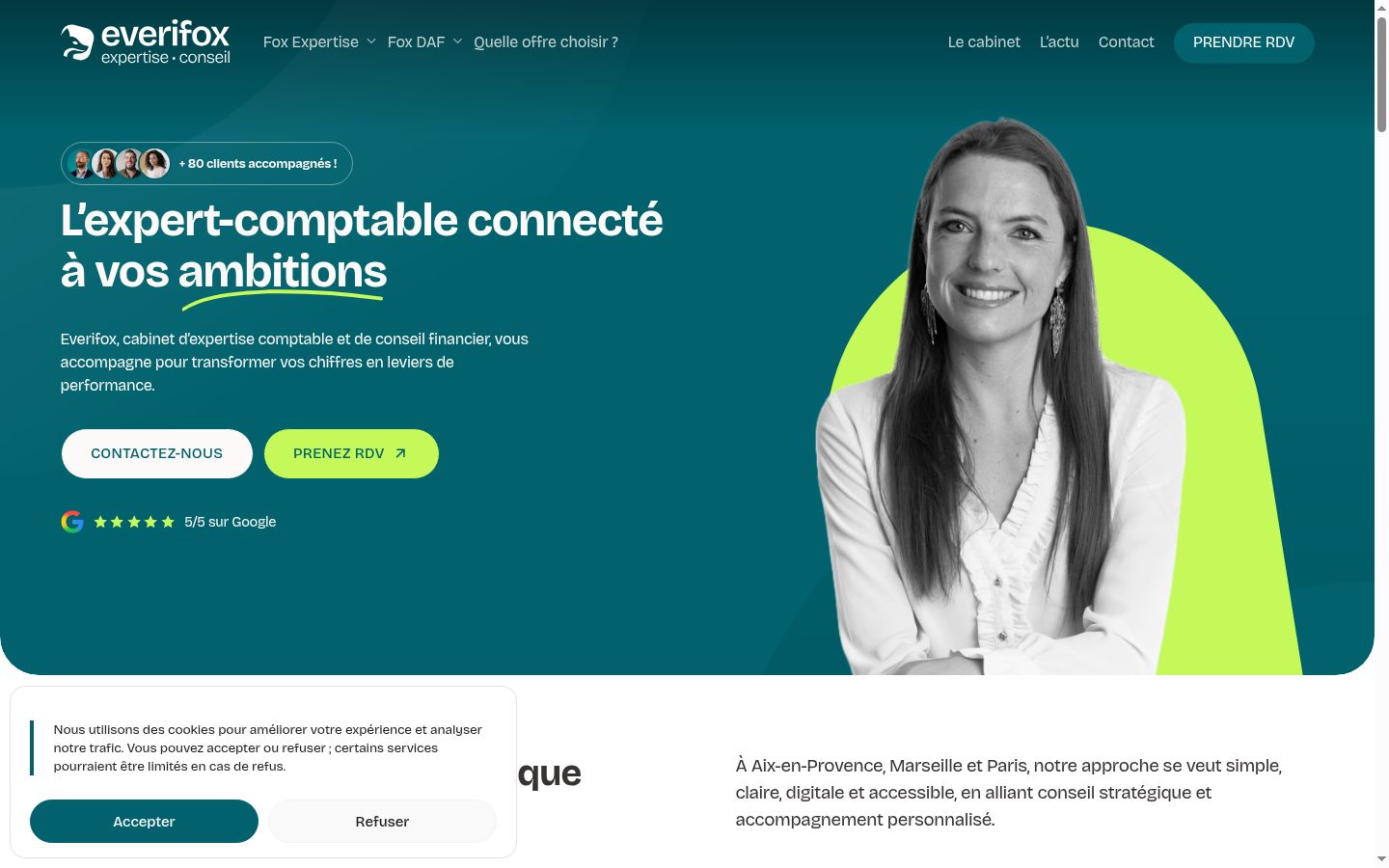 Screenshot tal-banner tal-kunsens muri qabel kwalunkwe interazzjoni