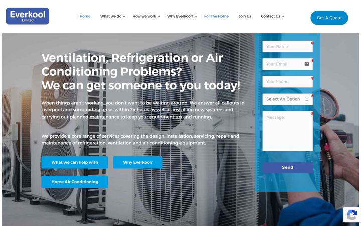 Screenshot of everkool.co.uk