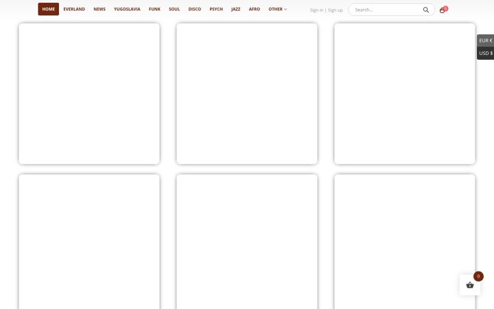 Screenshot of everland-music.com