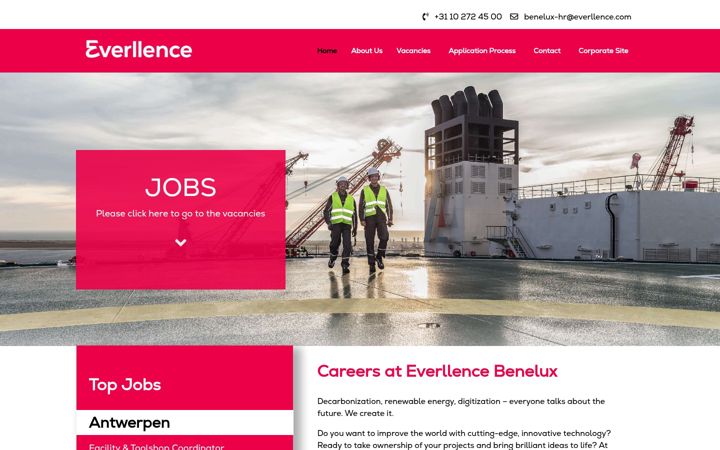 Screenshot of everllence-careers.com