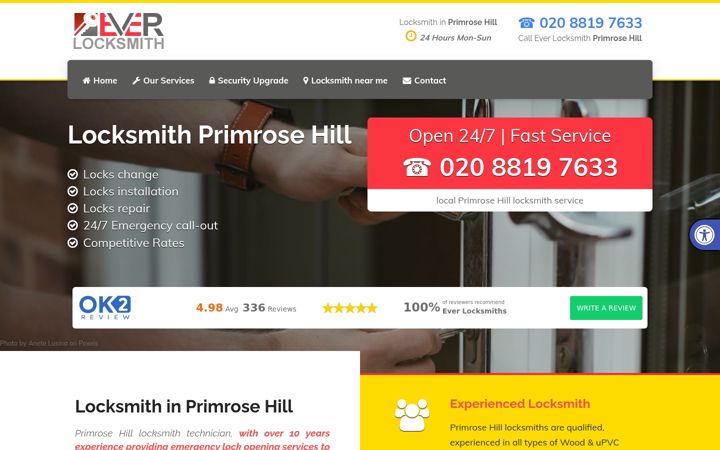 Screenshot of everlocksmith.uk