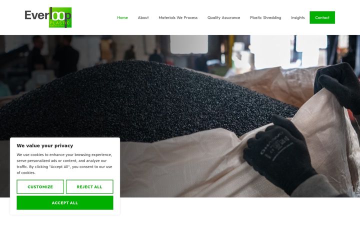 Screenshot ta' everloopplastic.co.za