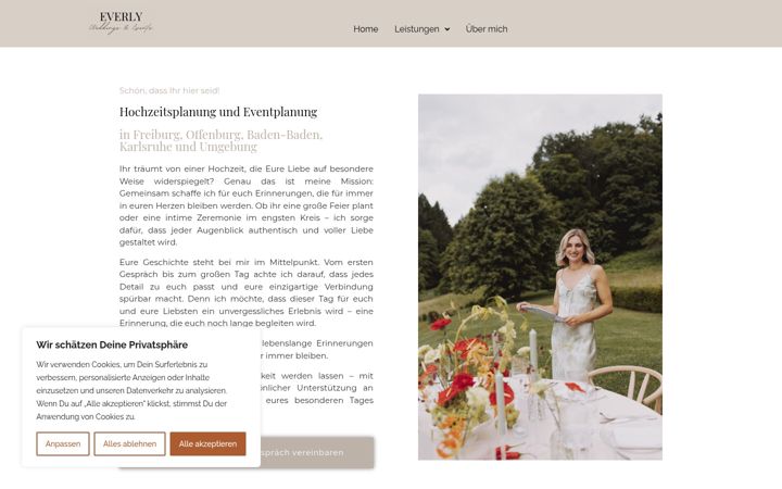 Ekrānuzņēmums no everly-events.de