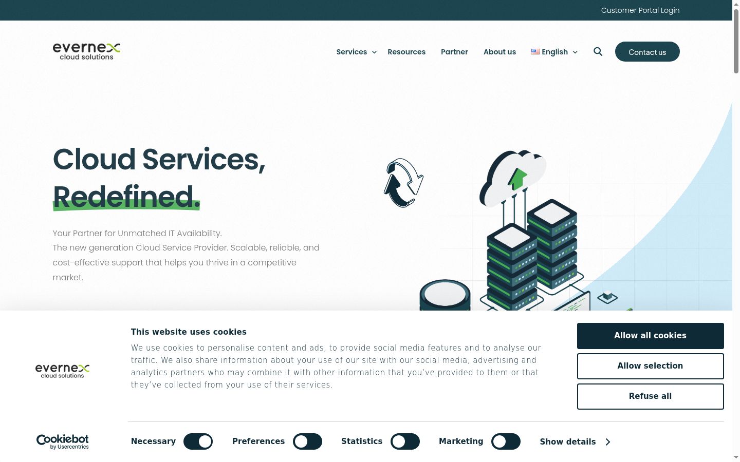 Screenshot tal-banner tal-kunsens muri qabel kwalunkwe interazzjoni