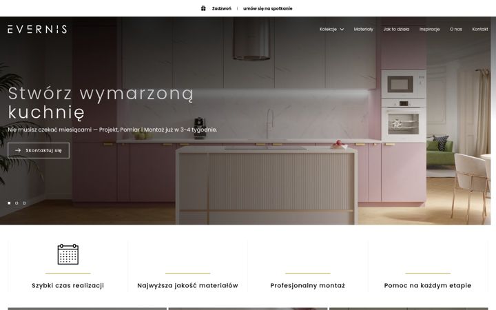 Screenshot of evernis.pl