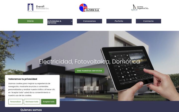 Skjermbilde av everofi.net