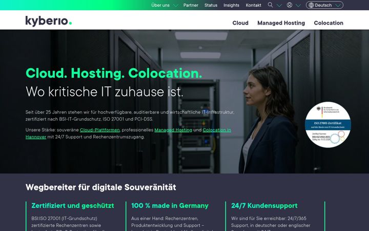 Skjermbilde av everscale-cloud.net