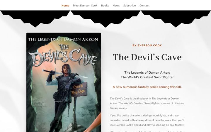Screenshot of eversoncook.com