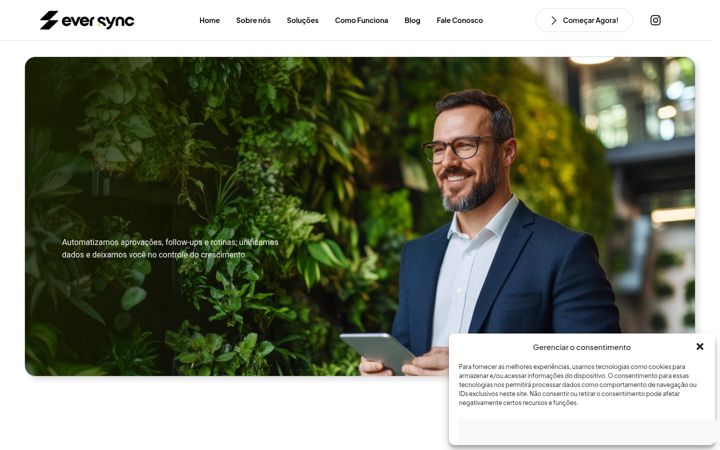 Screenshot of eversync.com.br