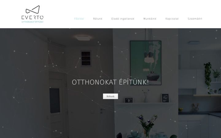 Screenshot of everto.hu