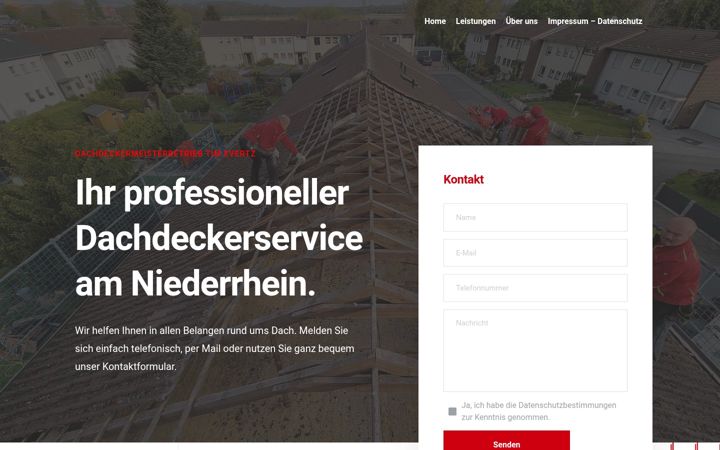 Screenshot of evertz-dach.de
