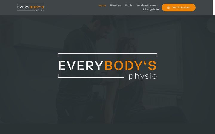 Screenshot of everybodys-physio.de