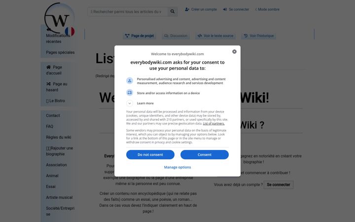 Screenshot του everybodywiki.com