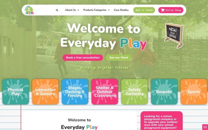 Zrzut ekranu everyday-play.co.uk