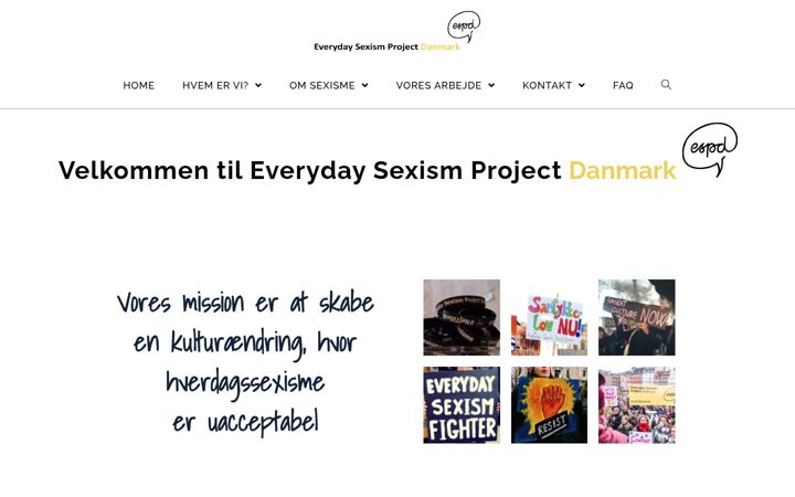 Ekrano kopija everydaysexismproject.dk