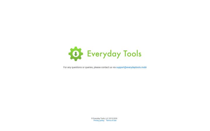 Screenshot of everydaytools.mobi
