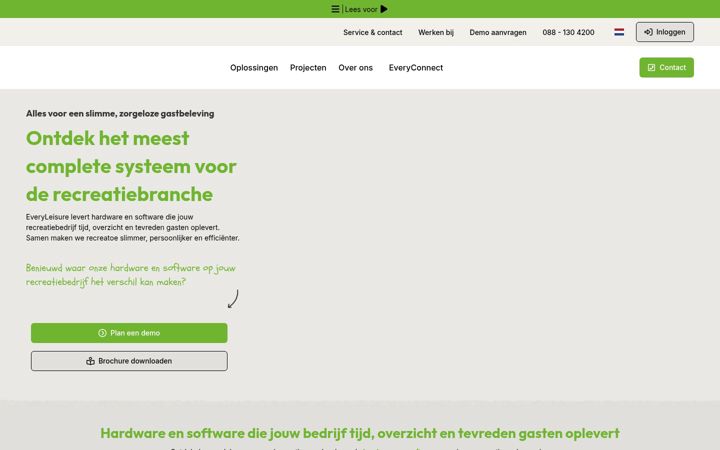 Skærmbillede af everyleisure.eu