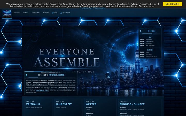 Screenshot of everyone-assemble.de
