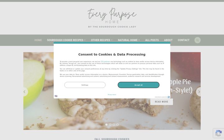 Screenshot of everypurposehome.com