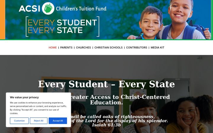 Screenshot of everystudenteverystate.org