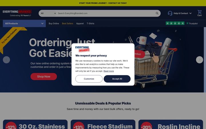 Screenshot of everythingbranded.com