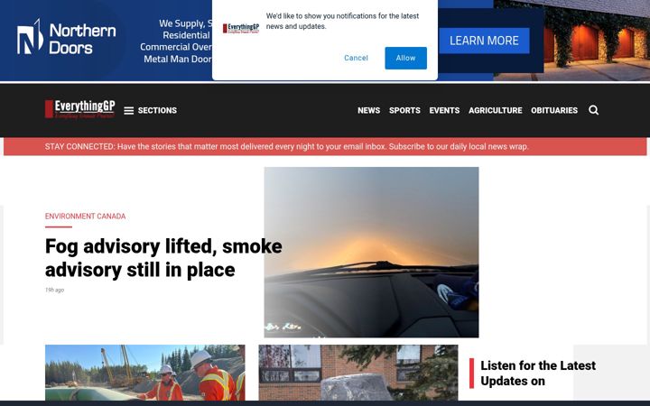 Screenshot of everythinggp.com
