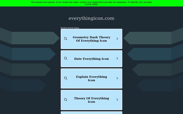 Screenshot of everythingicon.com