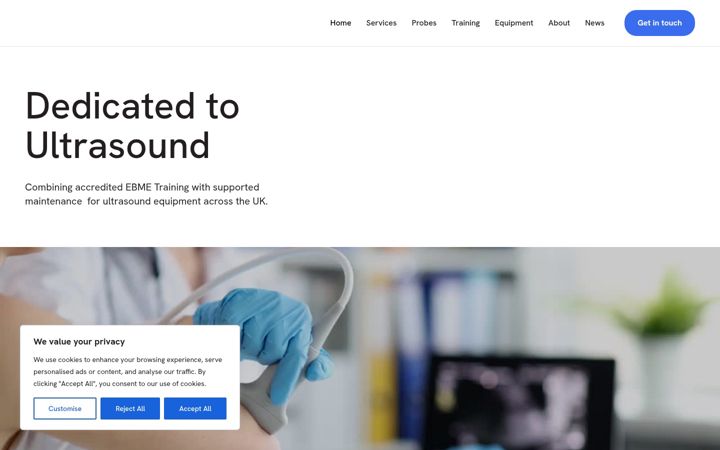 Zrzut ekranu everythingultrasound.co.uk