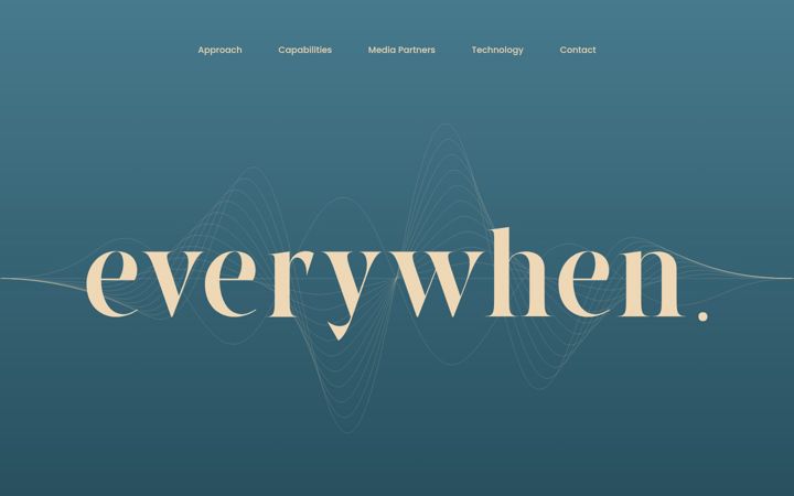 Screenshot of everywhen.media