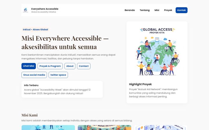 Screenshot of everywhereaccessible.com