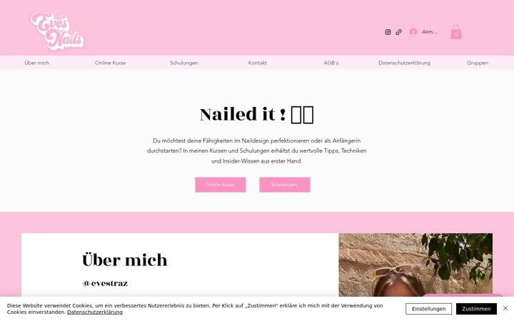 Screenshot του evesxnails.de