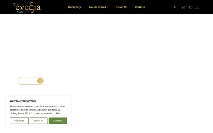 Screenshot di evexiastores.gr