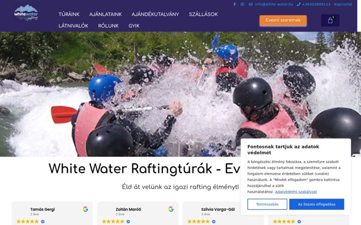 Screenshot of evezzvelunk.hu