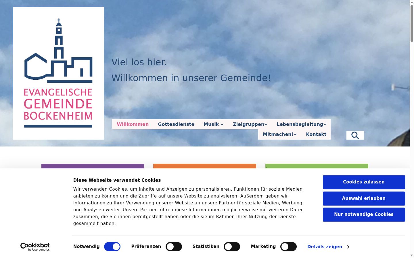Screenshot tal-banner tal-kunsens muri qabel kwalunkwe interazzjoni