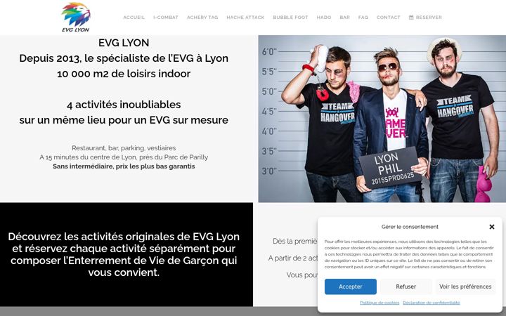 Screenshot of evglyon.com