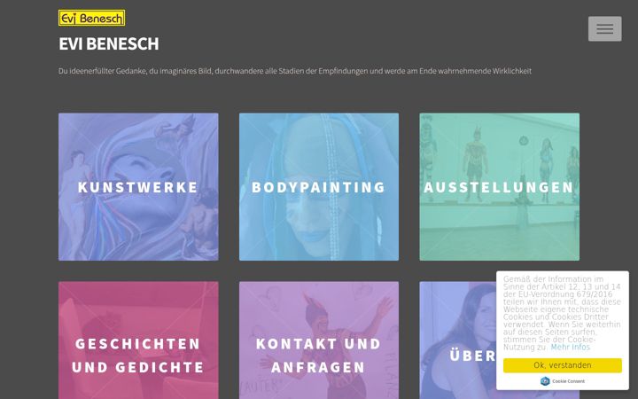 Screenshot of evi-benesch.com