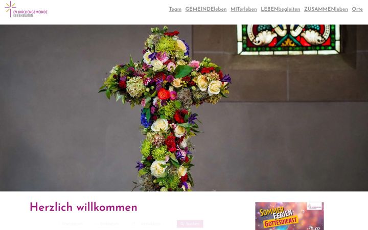 Screenshot of evibb.de