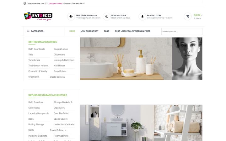 Screenshot of evideco.com