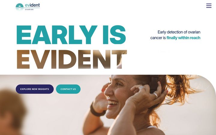 Screenshot of evidenttest.com