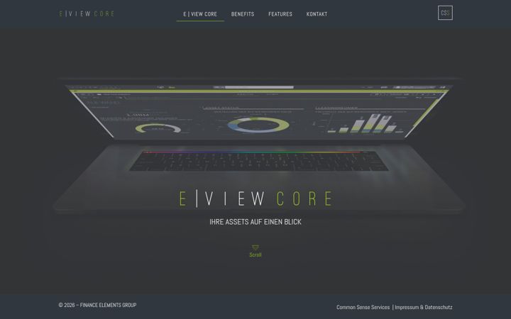 Screenshot of eview-core.com
