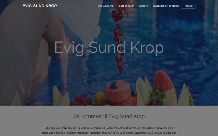 Zrzut ekranu evig-sund-krop.dk