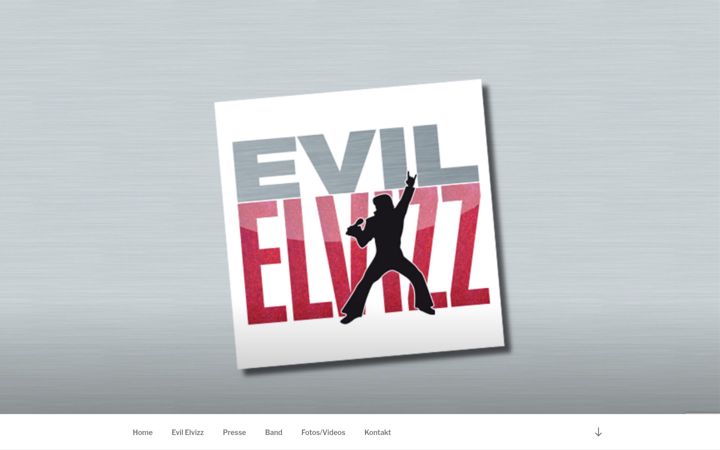 Screenshot van evil-elvizz.de