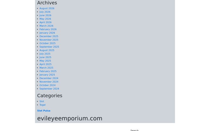Screenshot of evileyeemporium.com
