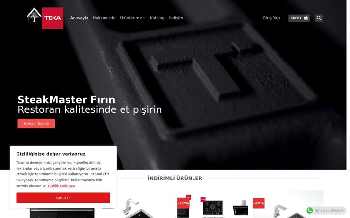 Screenshot of evimankastre.com