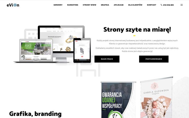 Screenshot of evion.pl