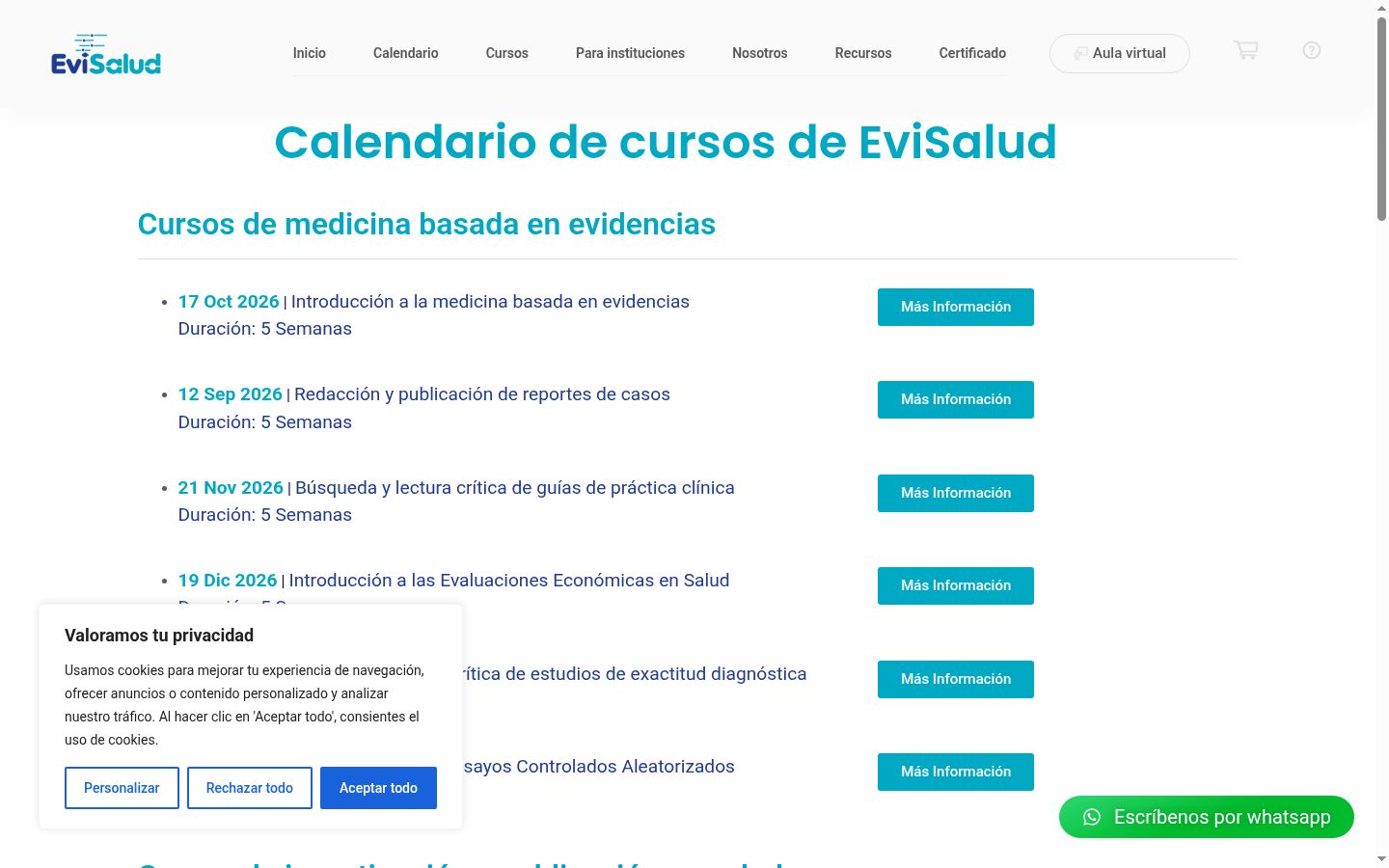 Captura de ecrã do banner de consentimento apresentado antes de qualquer interação