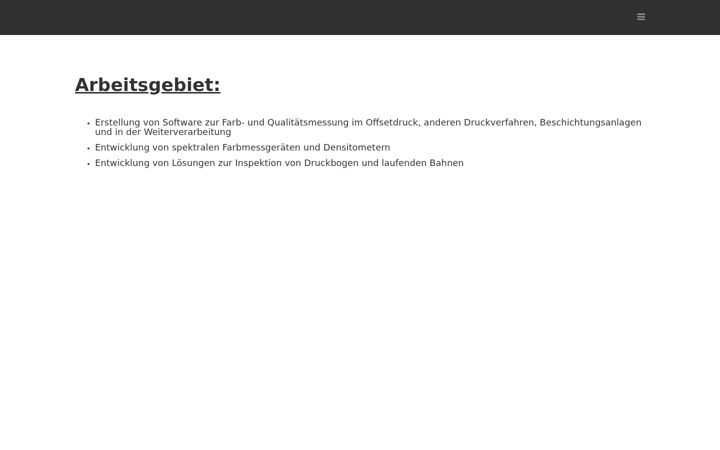 Screenshot of evitec-ing.de